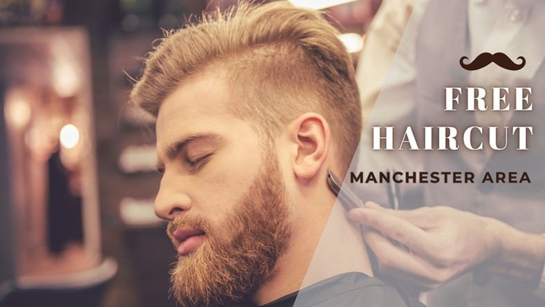 Free haircut at home Manchester